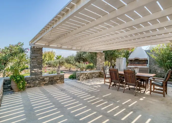 Great House W/ Bbq In Paros Santa Maria (Paros)