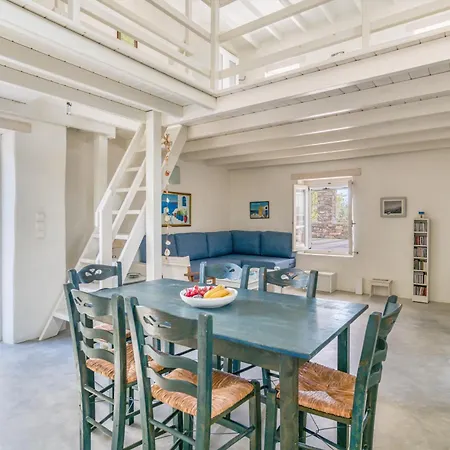 Great House W/ Bbq In Paros Santa Maria (Paros)