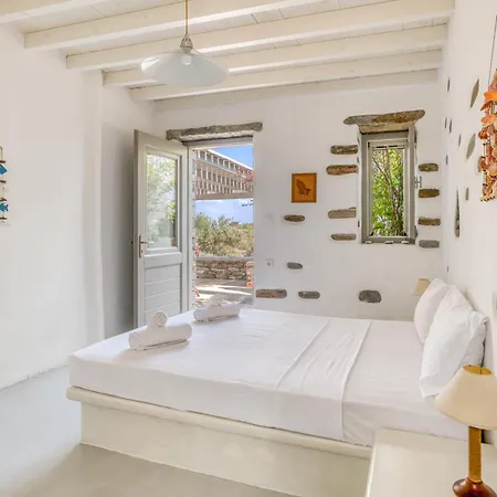 Great House W/ Bbq In Paros *